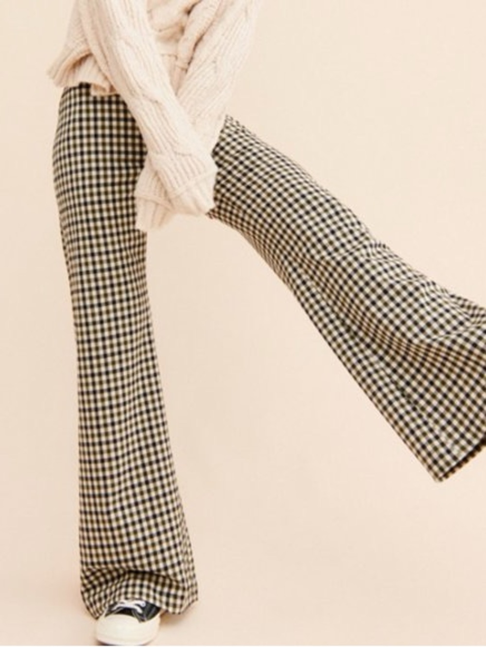 Free People Plaid Jules Pants